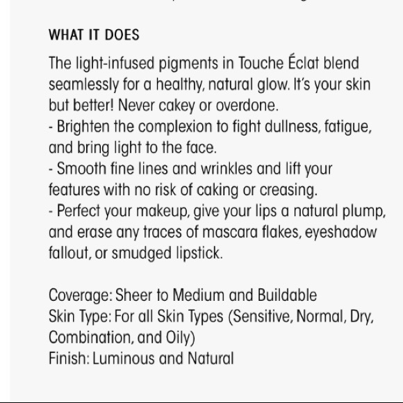 NIB YSL #5  highlighter illuminator concealer - Picture 6 of 6